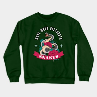 snake Crewneck Sweatshirt